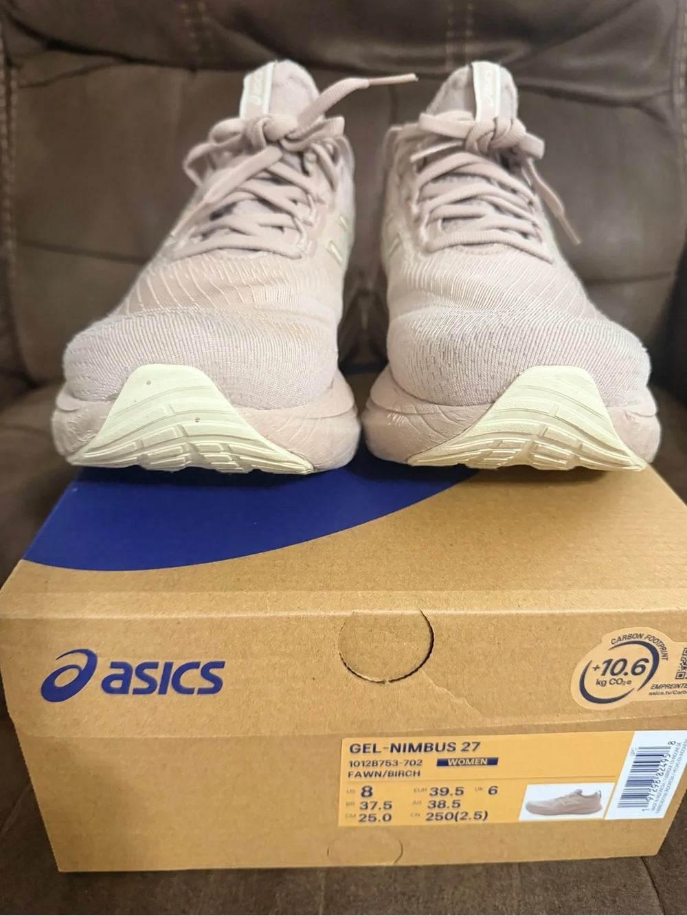 ASICS Gel-Nimbus 27 Shoes - Light Blush
